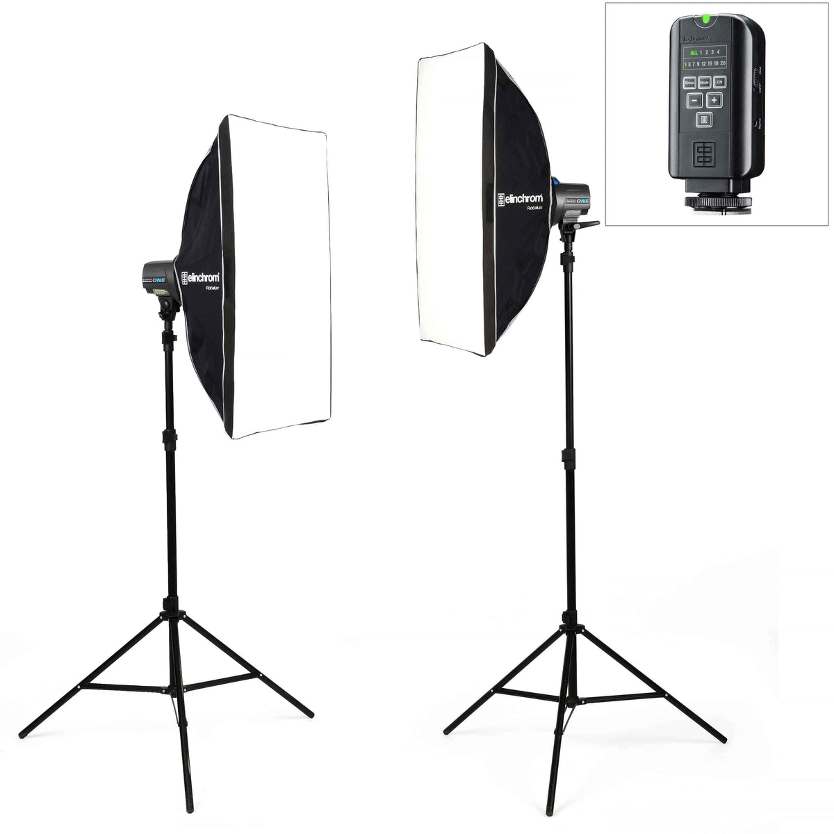 Elinchrom D-Lite RX 4%2f4 Softbox To Go Set