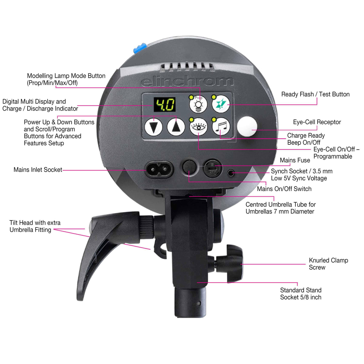 Elinchrom D-Lite RX 4%2f4 Softbox To Go Set