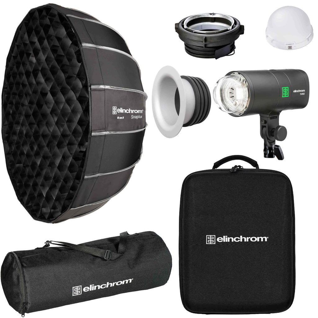 Elinchrom THREE Off Camera Flash Portrait Kit