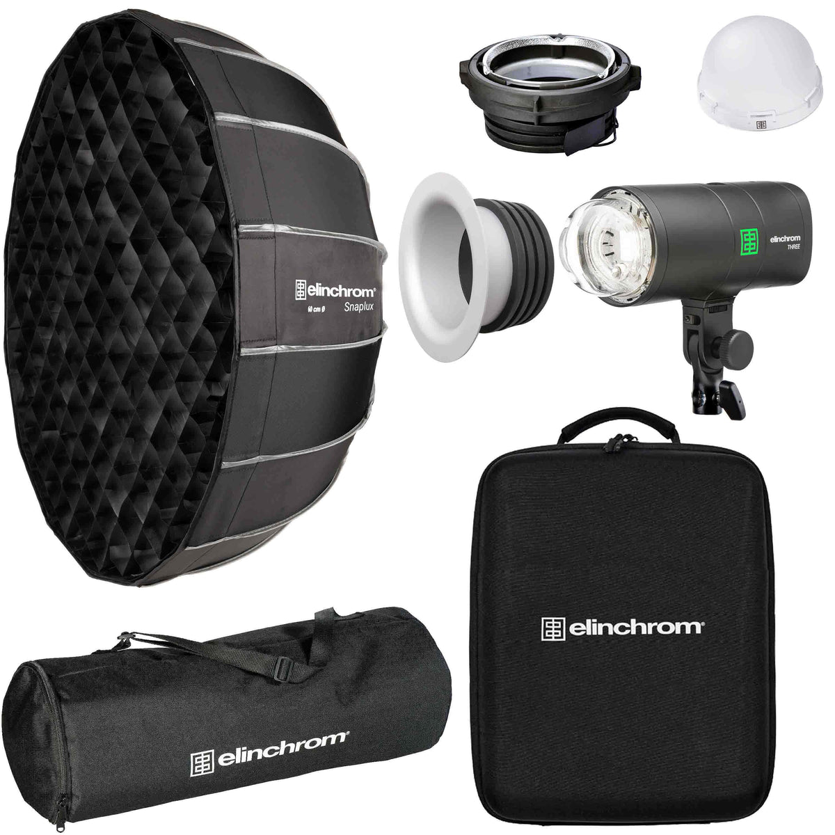 Elinchrom THREE Off Camera Flash Portrait Kit