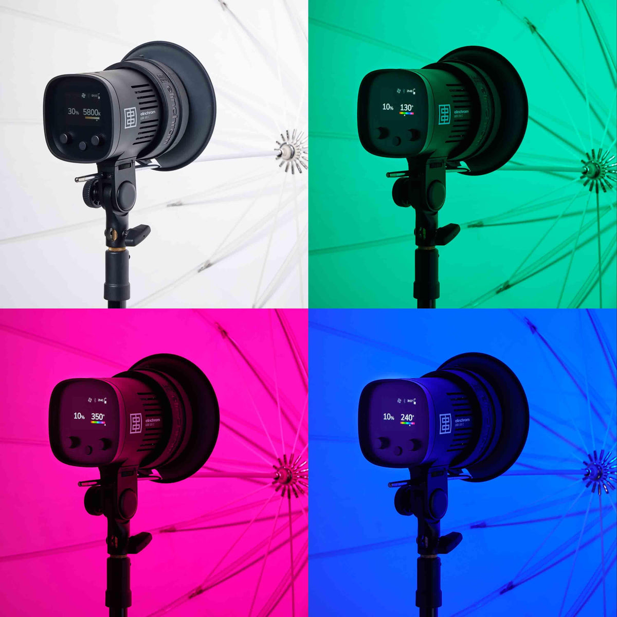 Elinchrom LED 100 C LED Light Dual Kit with Charger