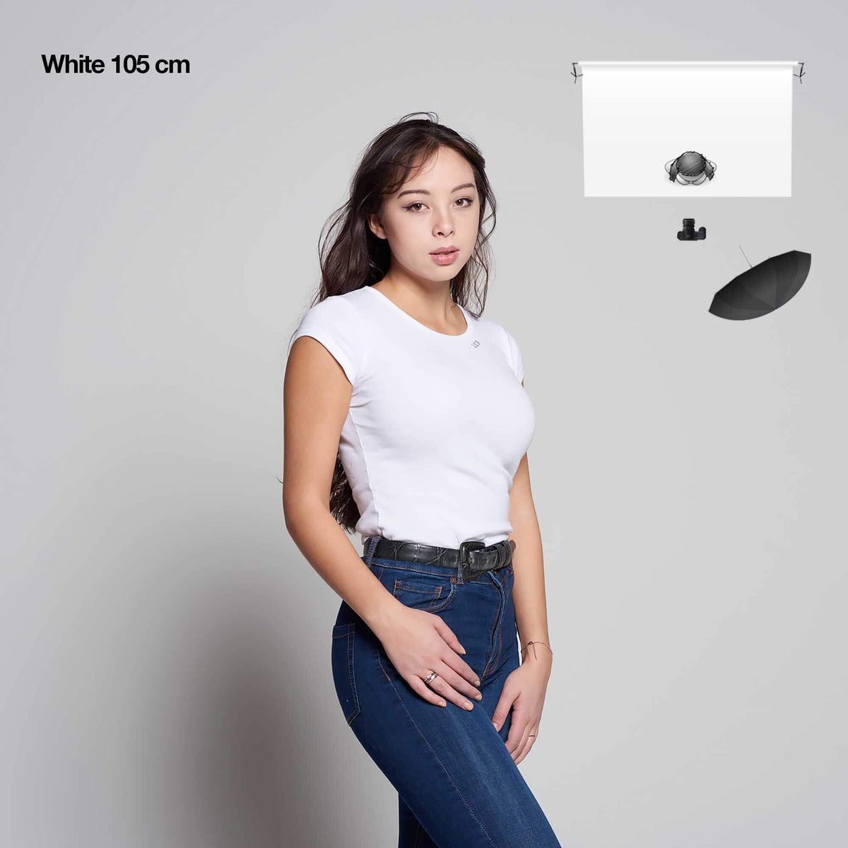 Elinchrom Umbrella 105 cm White %26amp%3b Transparent
