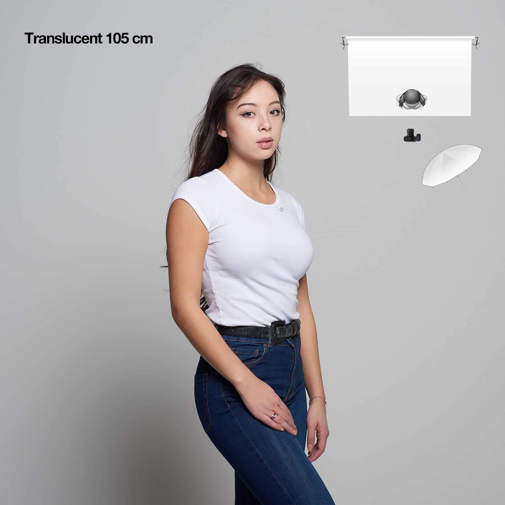 Elinchrom Umbrella 105 cm White %26amp%3b Transparent