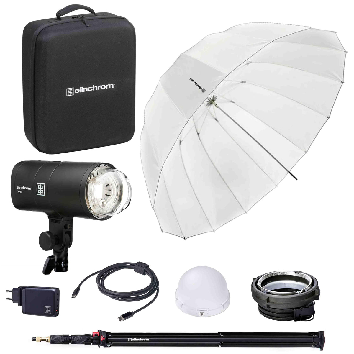 Elinchrom THREE Wedding Kit OnLocation (Prod Art)
