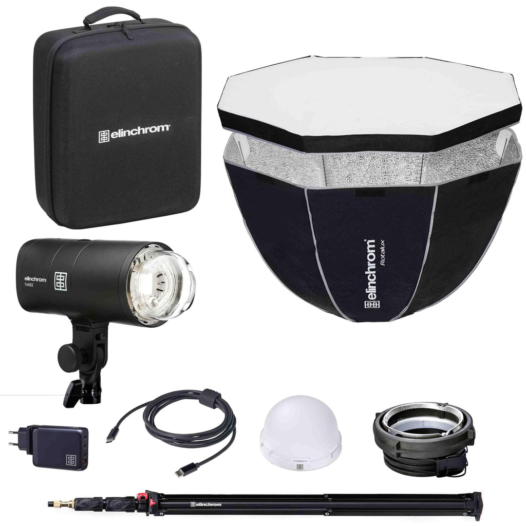 Elinchrom THREE Wedding Kit OnLocation Softbox