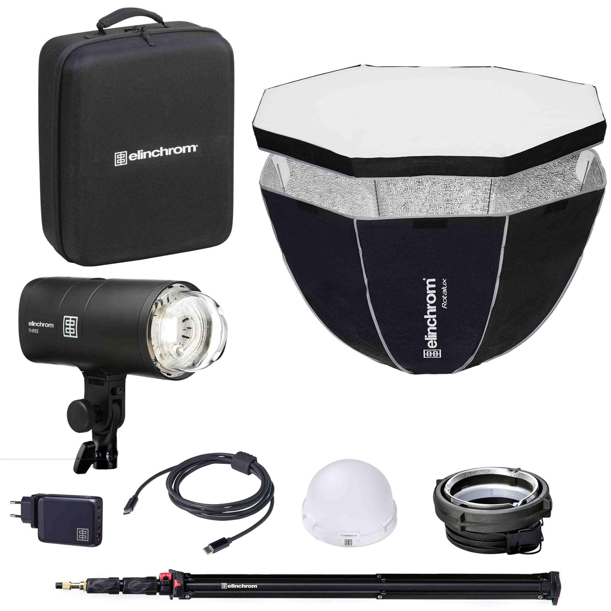 Elinchrom THREE Wedding Kit OnLocation Softbox